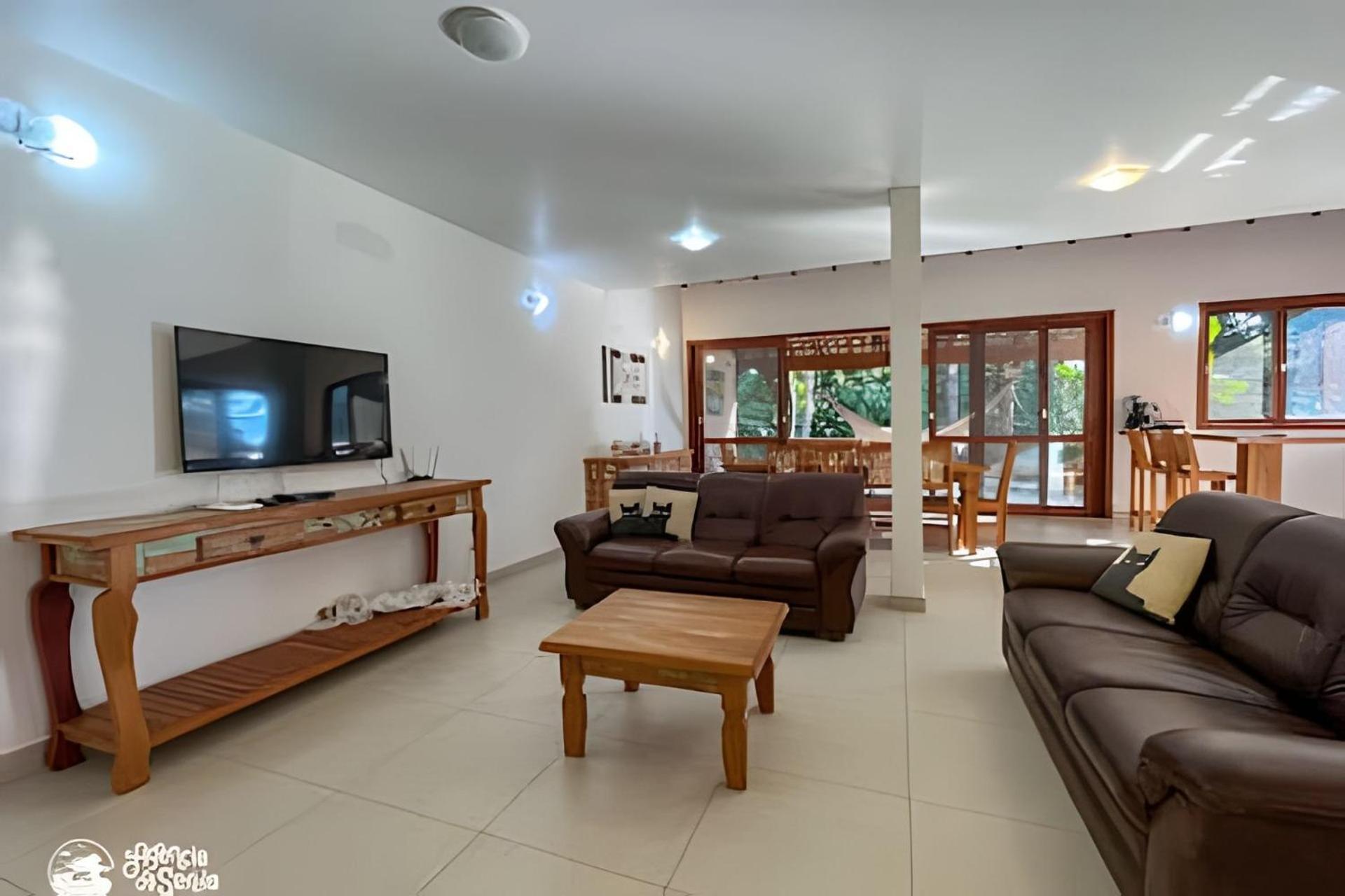 Linda Casa Com Varanda Gourmet Em Condominio Ilhabela Exterior foto