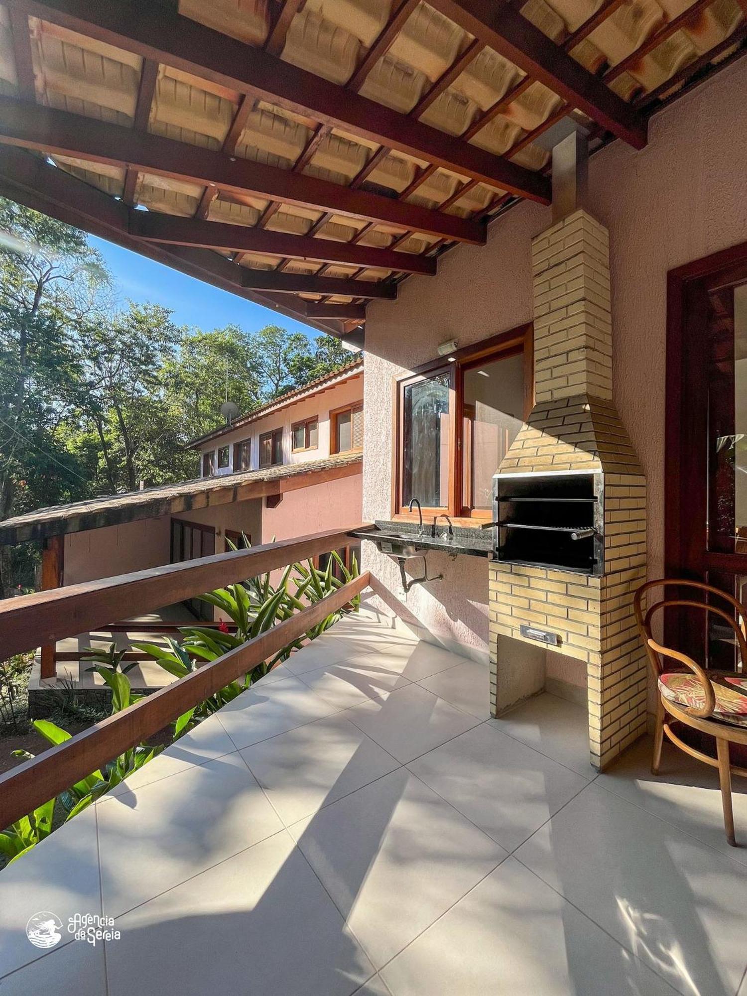 Linda Casa Com Varanda Gourmet Em Condominio Ilhabela Exterior foto